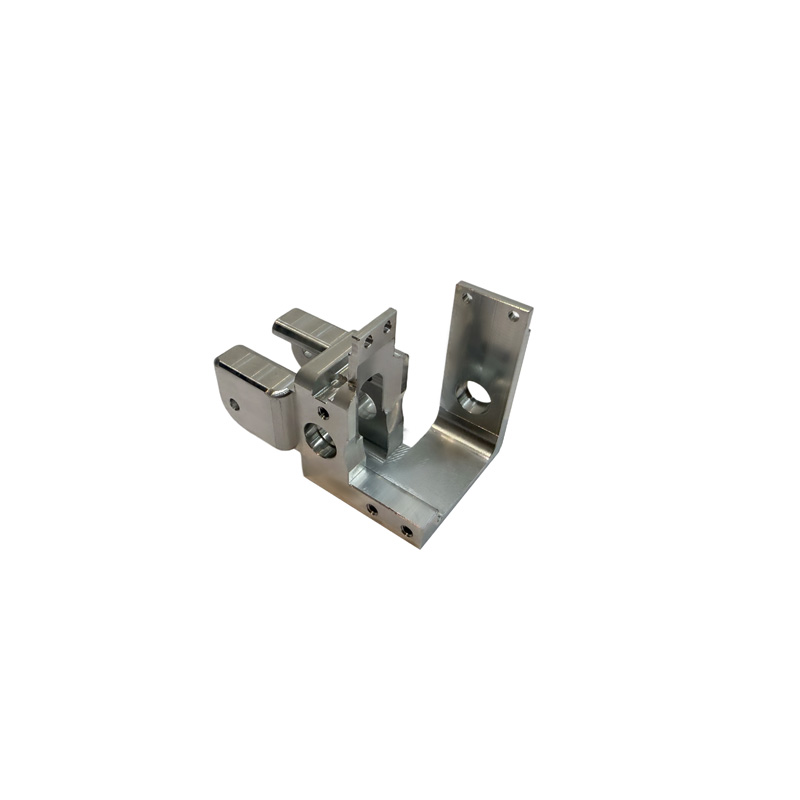 Machined Equipment Mounting Bracket: lightweight aerospace equipment bracket CNC component geometry